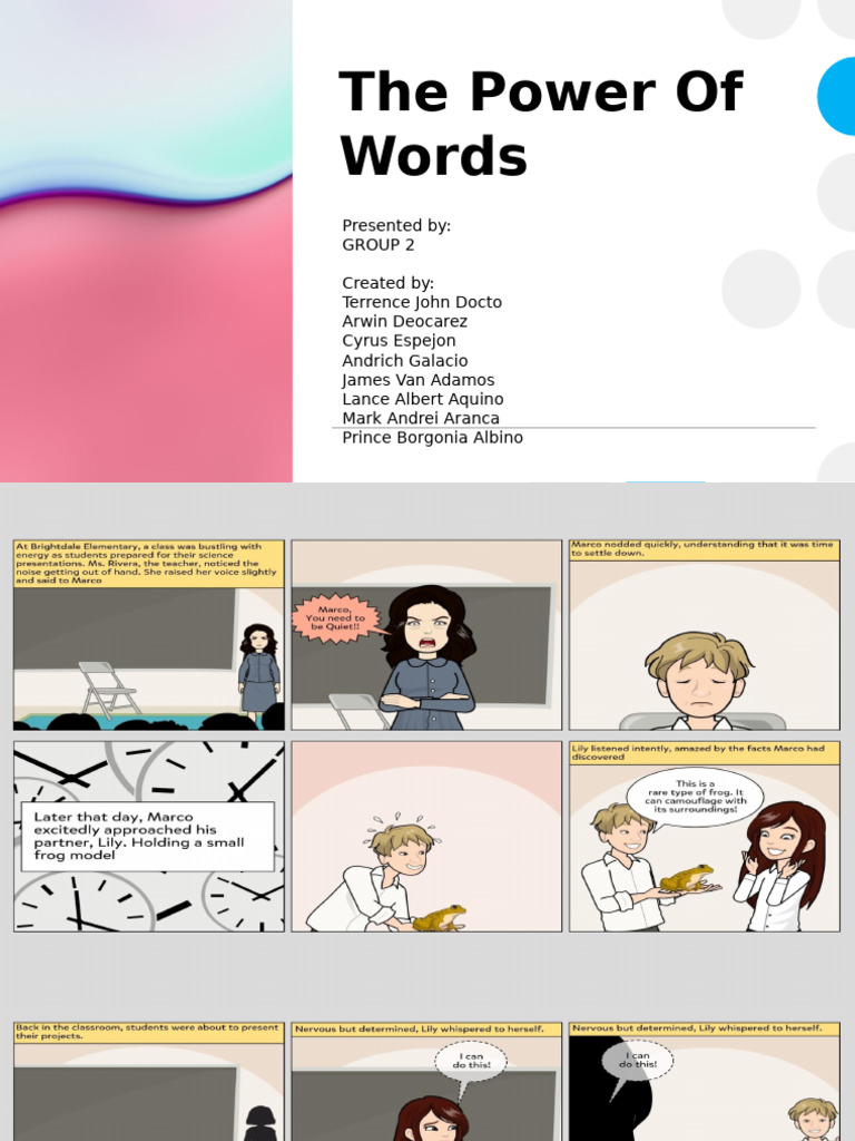 Comics Strip. | PDF