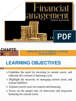 Chapte R: Principles of Working Capital Management
