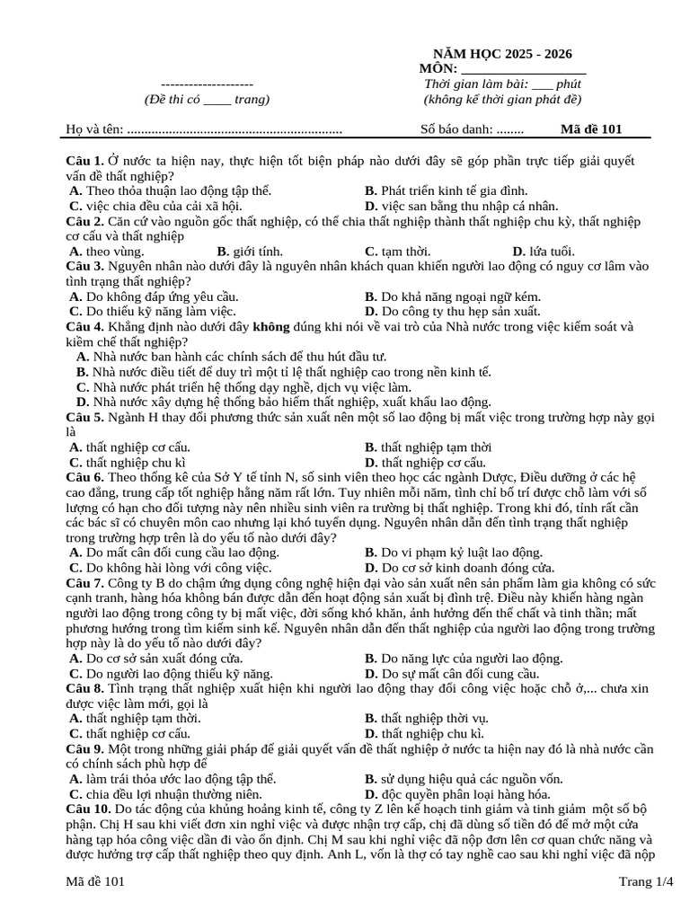 Ma de 101 | PDF