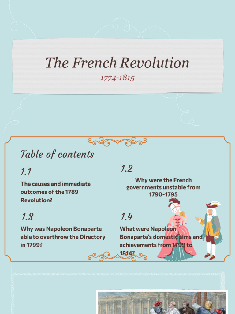 Causes of the French Revolution | PDF | French Revolution | Maximilien ...