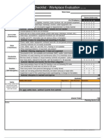 5S Audit Checklist