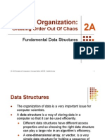 Data Organization:: Creating Order Out of Chaos