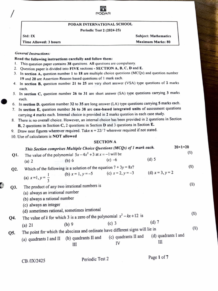 Math 9 PT 2 | PDF