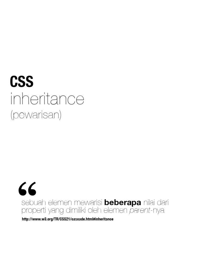 Css 9 Inheritance 151225122945 | PDF