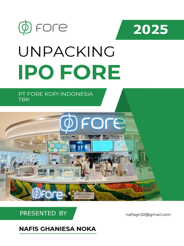 IPO PT Fore Kopi Indonesia Tbk 2025 | PDF