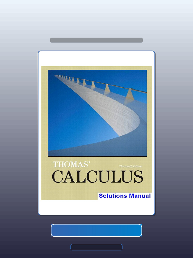 Thomas Calculus 13th Edition Thomas eBook and TestBank Bundle Exam Prep ...