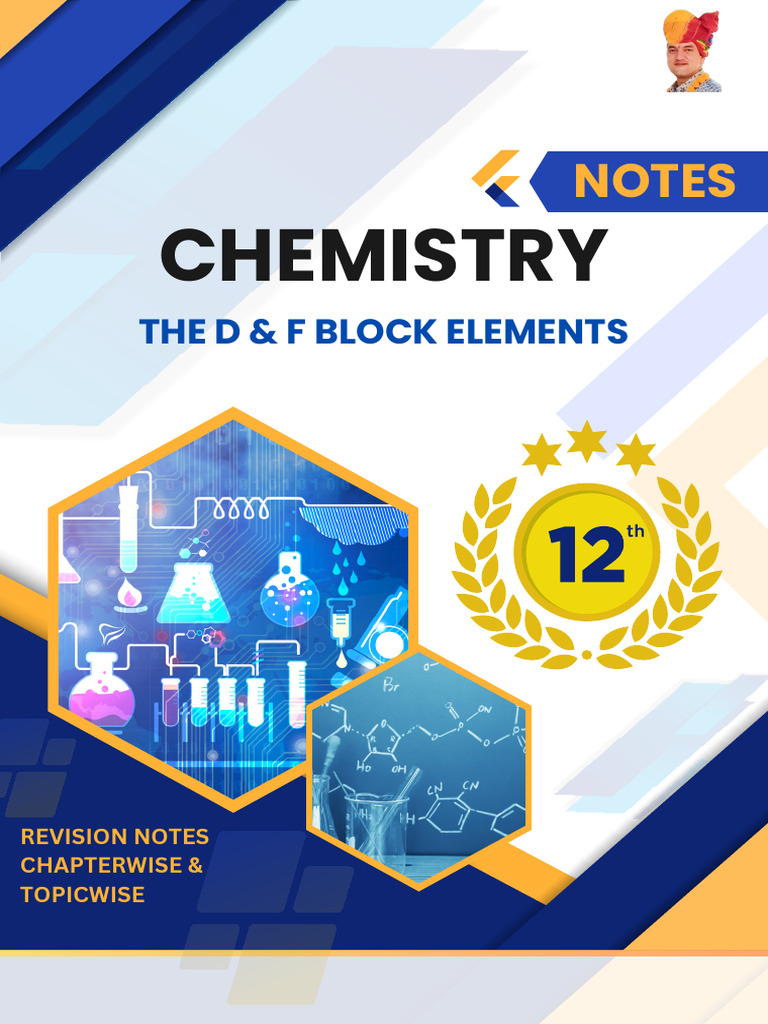 D & F Block Elements Revision Notes | PDF | Coordination Complex ...