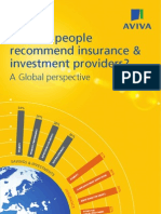 Why Do People Recommend Insurance & Investment Providers? A Global Perspective