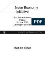 The Green Economy Initiative: ESDN Conference Prague 18 June 2009