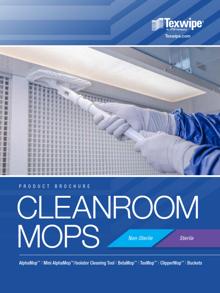 Texwipe Cleanroom Mops Brochure | PDF