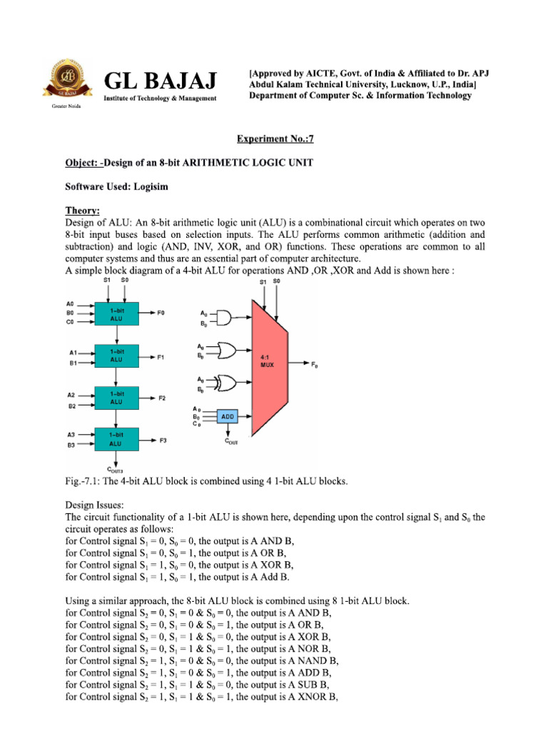 Experiment 7 | PDF