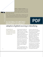 Accenture View On Global Delivery and Global Sourcing