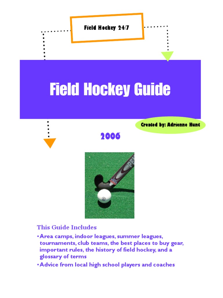 Field Hockey Guide PDF Games Of Physical Skill Ball Games