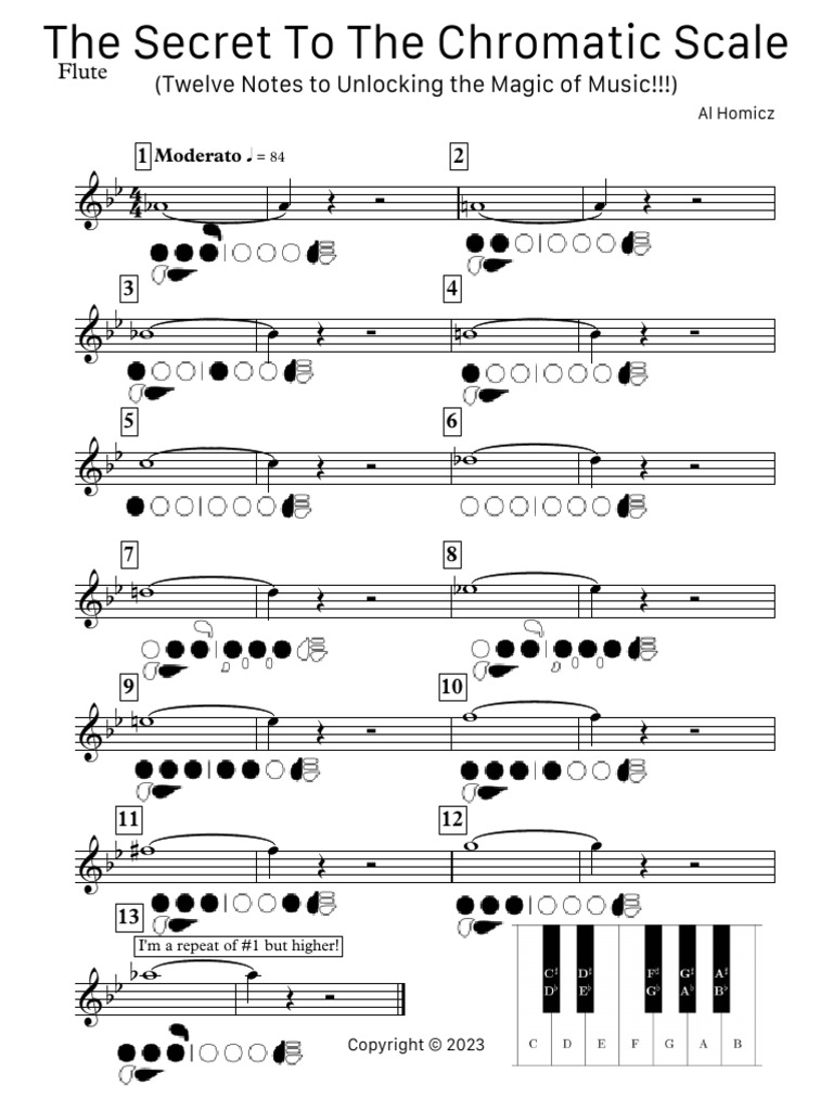 The Secret To The Chromatic Scale | PDF