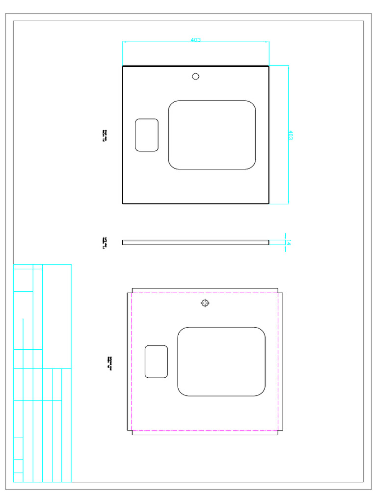 Door Fire Box Manufacturing Specs | PDF
