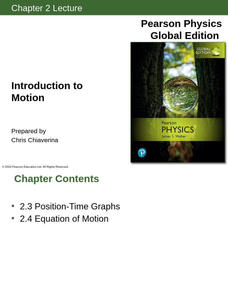 2.3+and+2.4+lecture +slides | PDF | Velocity | Slope