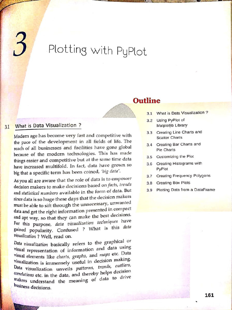 Sumita Arora 12 IP CH 3 Plotting With PyPlot | PDF