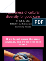 Awareness of Cultural Diversity for Good Care_Dr Loh Ee Chin