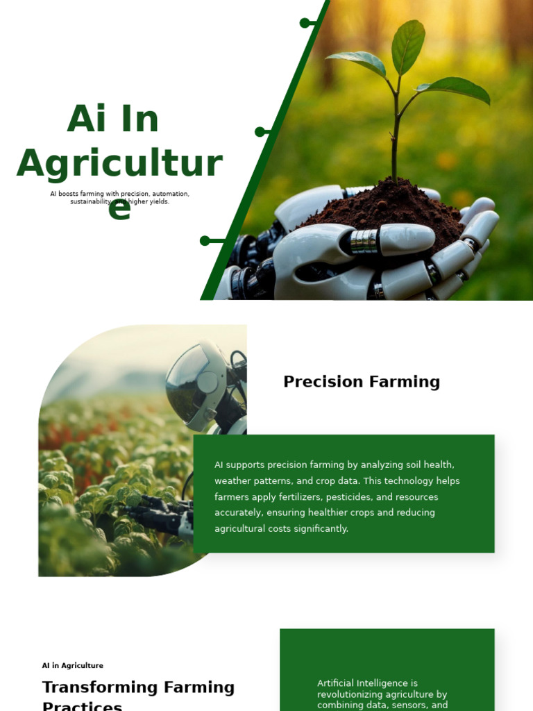AI Revolutionizing Agriculture Efficiency | PDF | Agriculture ...