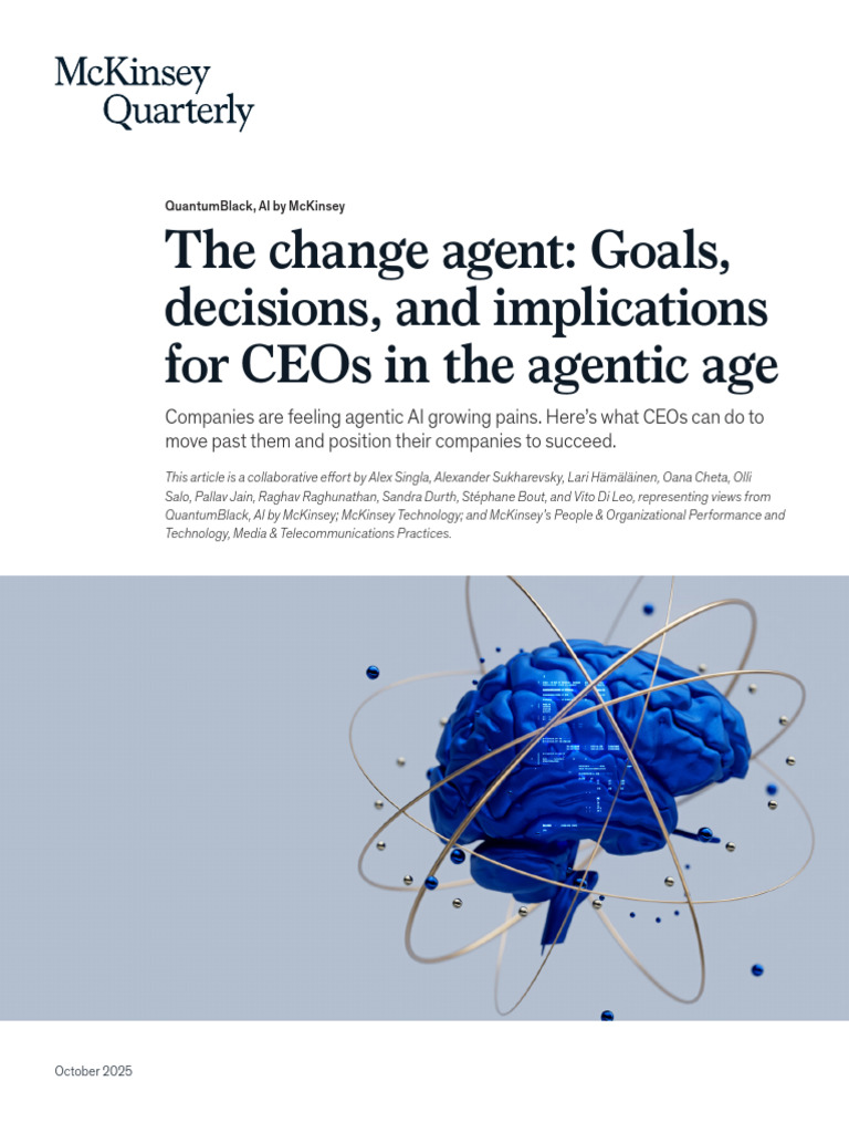 CEO Strategies for Agentic AI Success | PDF | Artificial Intelligence ...