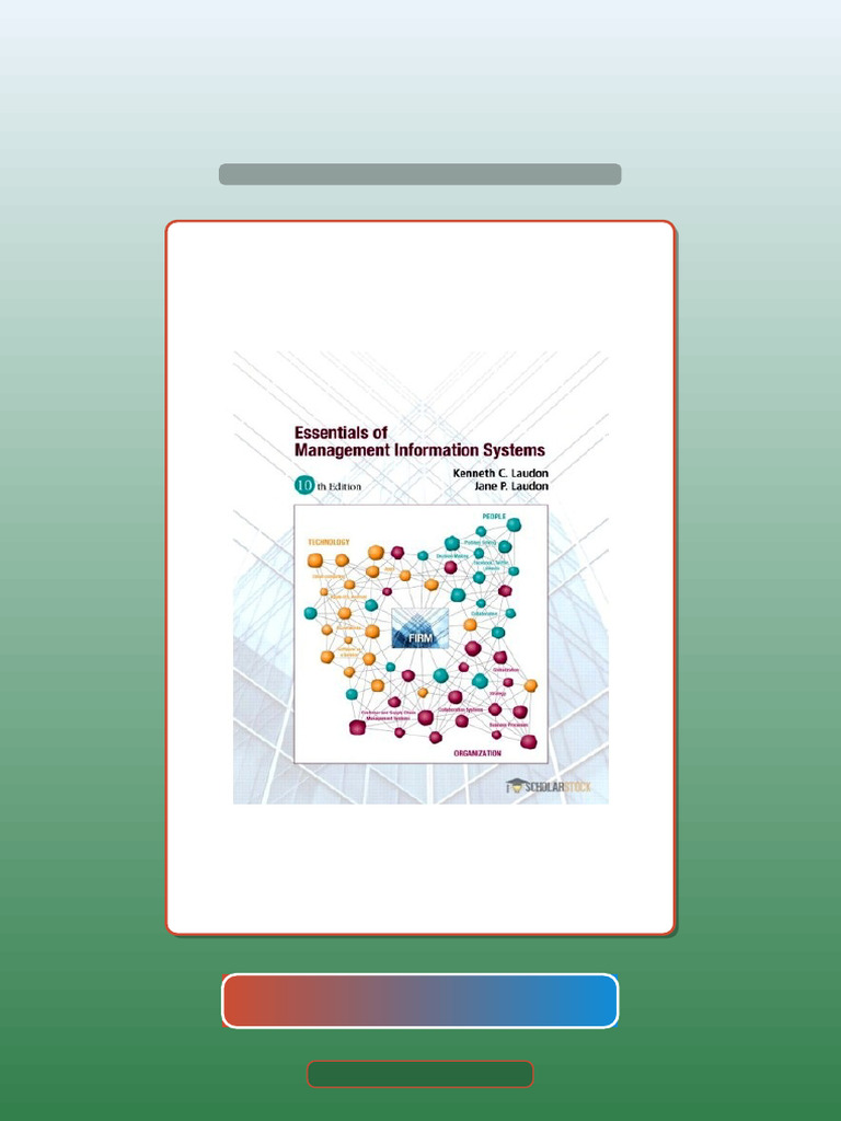 Test Bank for Essentials of MIS 10E 10th Edition 0133033090 | PDF ...