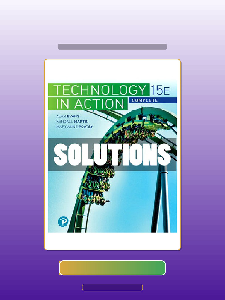 Technology in Action Complete 15 Ed Evans Ebook and TestBank Bundle ...