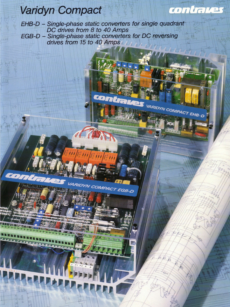 Varidyn Compact DC Drive Converters | PDF | Amplifier | Mains Electricity