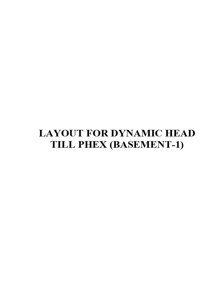 Dynamic Head Layout for HVAC Systems | PDF