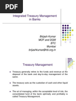 Integrated Treasury Management in Banks