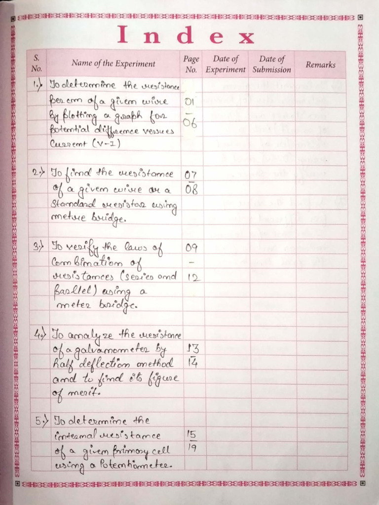 Physics Practical (Class-12) Abhinav Aary | PDF