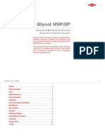 Propylene Glycol USP/EP: Current Good Manufacturing Processes Questionnaire Response Document