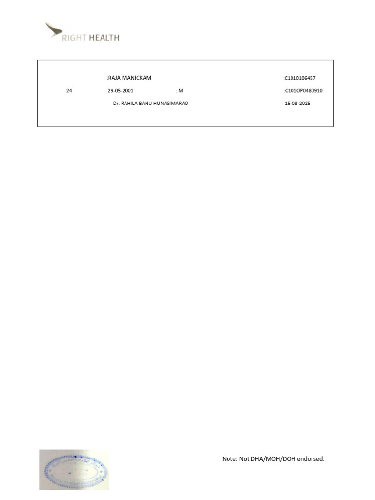 Patient Name | PDF