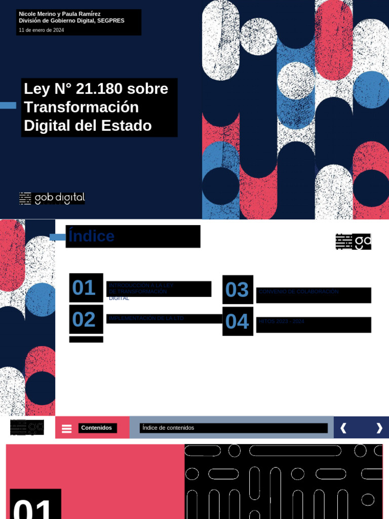 Ley 21.180: Transformación Digital del Estado | PDF | Gobierno E | La ...
