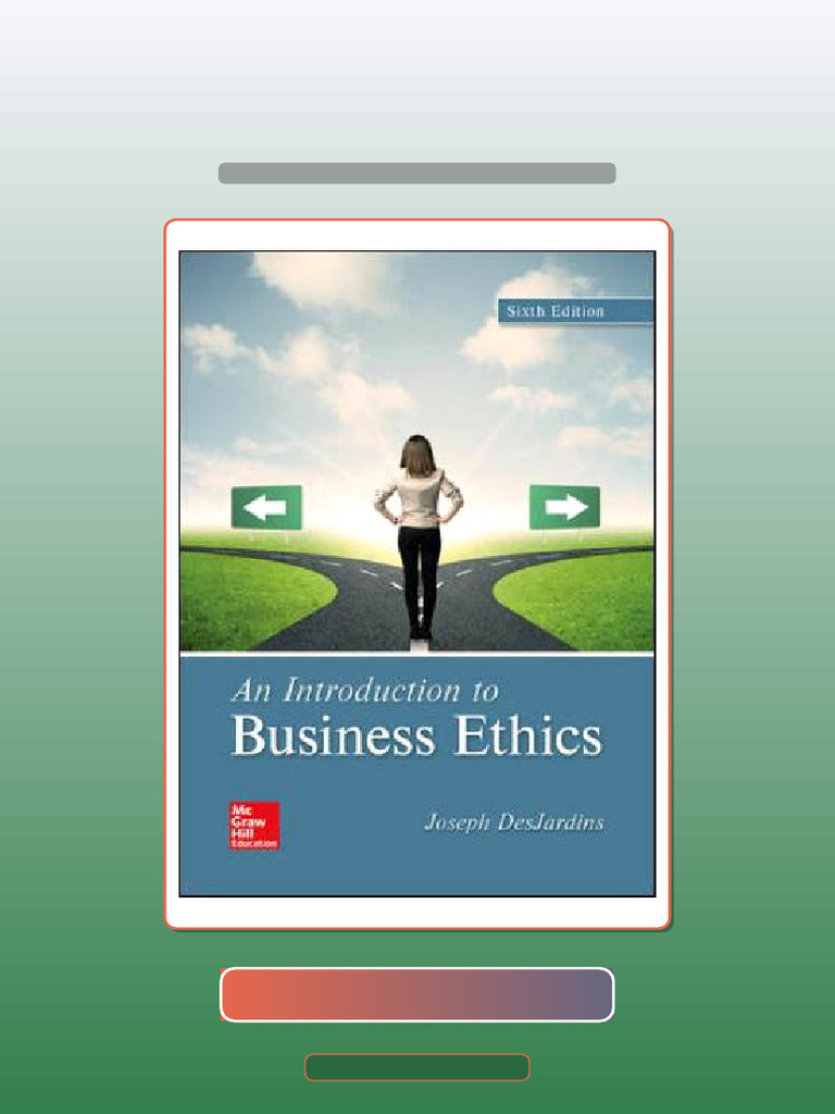 Test Bank for an Introduction to Business Ethics 6th Edition Joseph ...