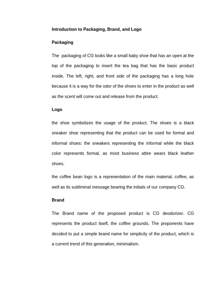 Introduction to Packaging,Brand,And Logo | PDF