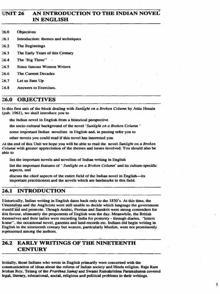 Unit 26 | PDF | Novels