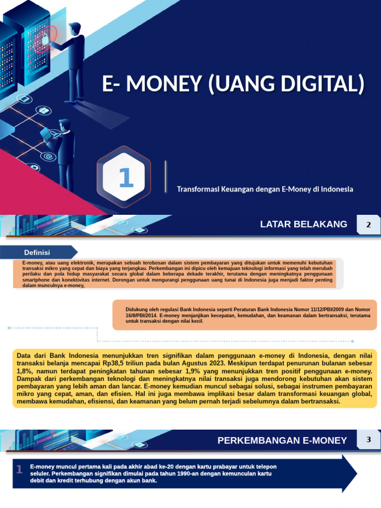 E-Money: Transformasi Keuangan Indonesia | PDF