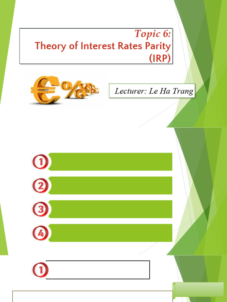Interest Rate Parity Explained | PDF | Interest Rates | Interest