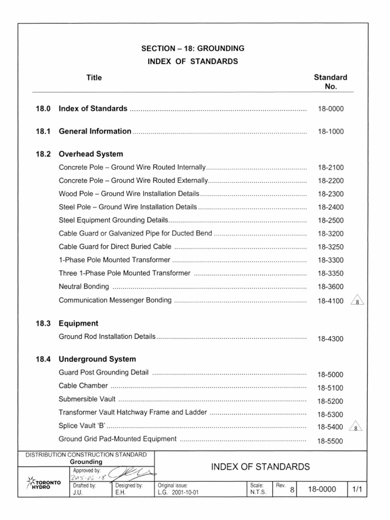 Grounding Standards and Guidelines | PDF | Electrical Equipment ...