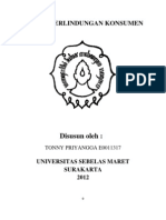 Download Makalah Hukum Perlindungan Konsumen by Tonny Priyangga SN96153902 doc pdf
