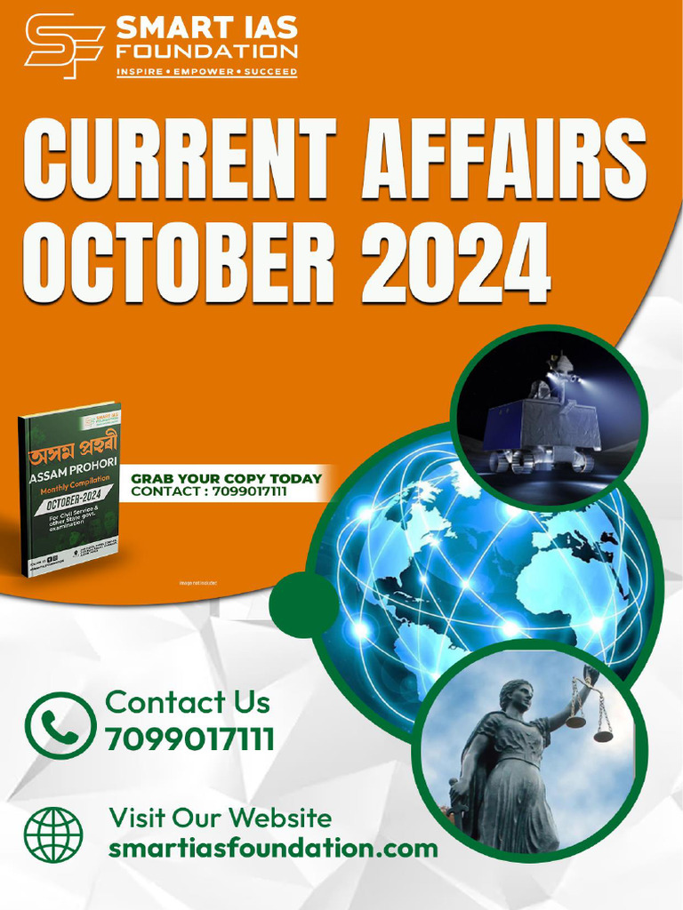 7. October Magazine-2024 (1) | PDF | Tropical Cyclones | Particulates