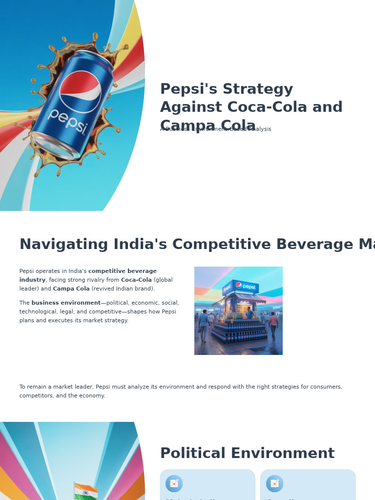 Pepsi's Competitive Strategy in India | PDF | Pepsi | Coca Cola