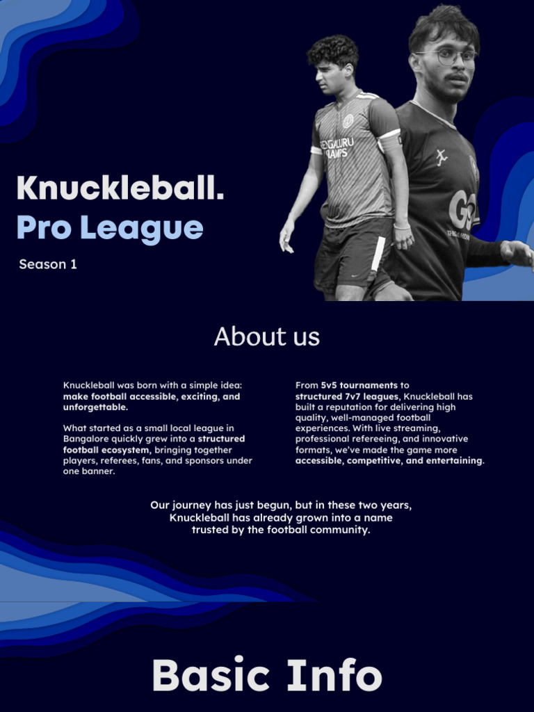 Knuckleball 9v9 Pro League Overview | PDF | Association Football | Sports