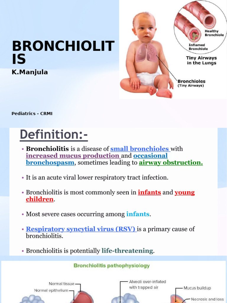 Bronchiolitis | PDF