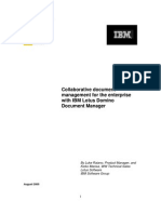 Lotus Domino Document Manager White Paper