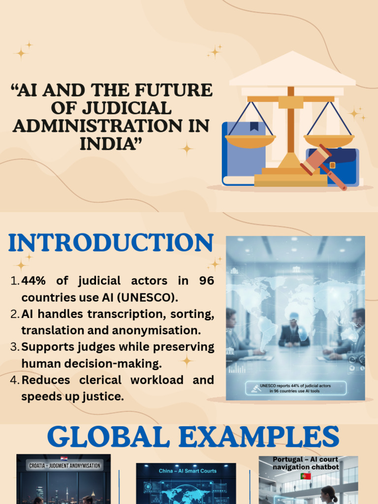 AI's Role in India's Judicial Future | PDF | Artificial Intelligence ...