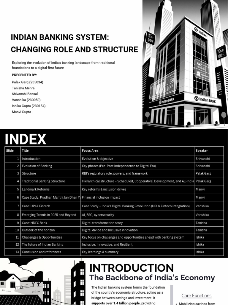 India's Banking Evolution: From Tradition to Digital | PDF | Banks ...
