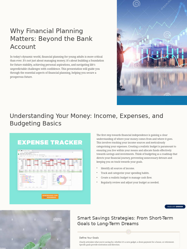 Why Financial Planning Matters Beyond The Bank Account | PDF | Debt ...