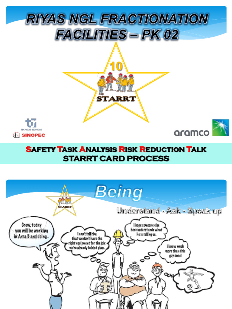 STARRT Card Safety Task Analysis Guide | PDF