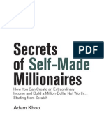 Secrets of Self Made Millionaires by Adam Khoo